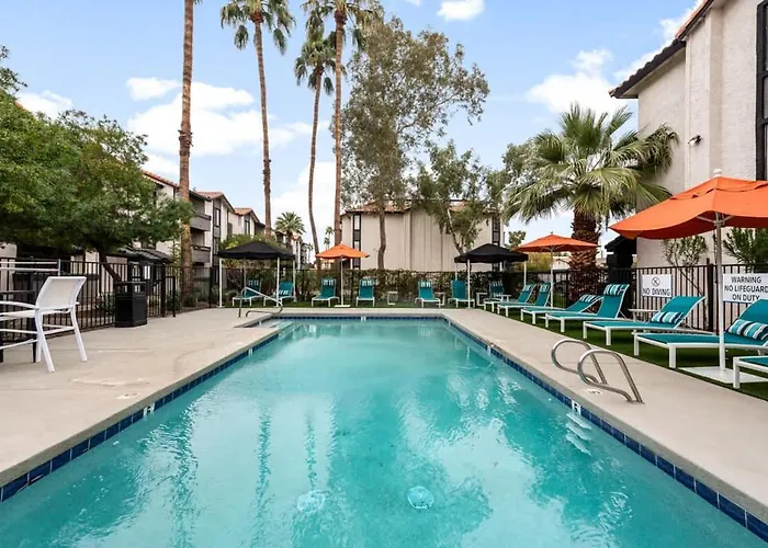 Modern 2br For 7 Pools Fitness Center & Pet-friendly Apartamento Tempe